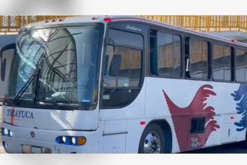 Video: Ejecutana a tiros a chofer de autobús de la línea Tizayuca